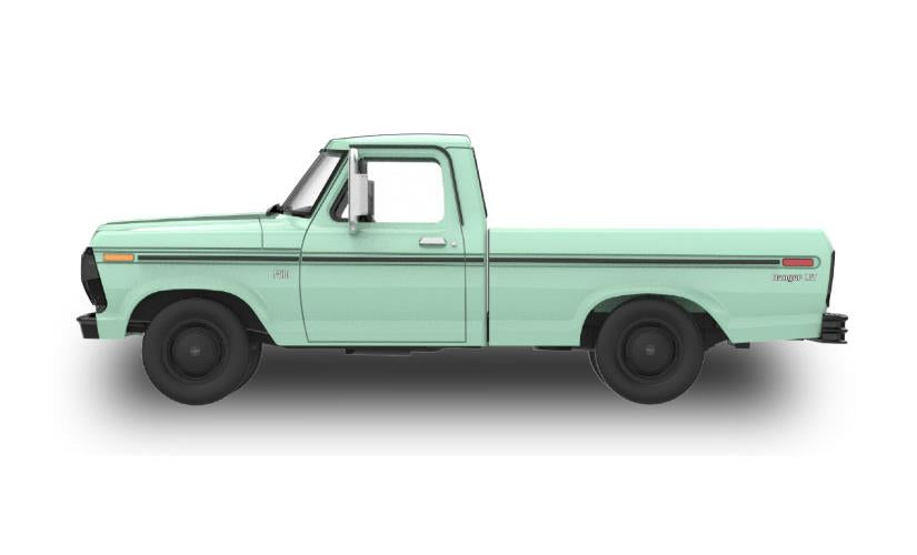 (PRE-ORDER 2026/2027) GreenLight 1:64 Ford F-100 Ranger Pickup 1979 – Vert Jade Clair – Hobby Exclusive – Édition Limitée GL30613