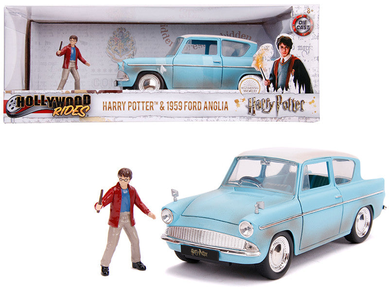 Ford Anglia 1959 with Harry Potter Figure