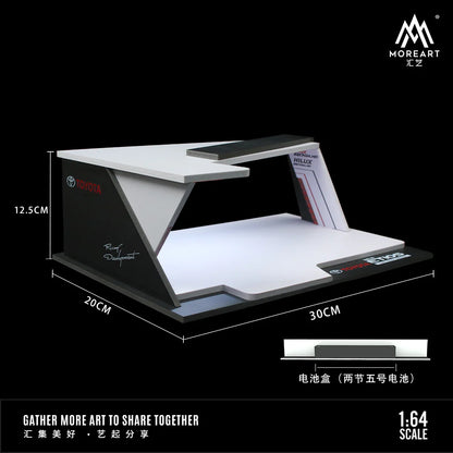 MoreArt 1:64 Stand d’exposition Toyota Auto Show – MO925206