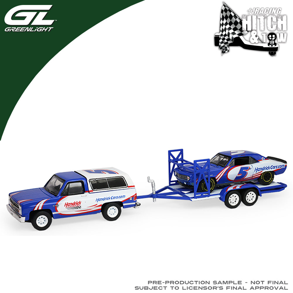 1986 Chevrolet K5 Blazer Silverado and 1969 Chevrolet Camaro – He