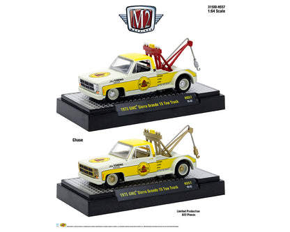 M2 Machines-Pennzoil-1975 GMC Sierra Grande 15 Tow Truck Safe 31500-HS57