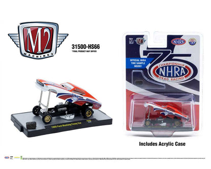 M2 Machines-1969 Ford Mustang Funny Car 75th Anniversary of NHRA – Hobby Exclusive 31500-HS66