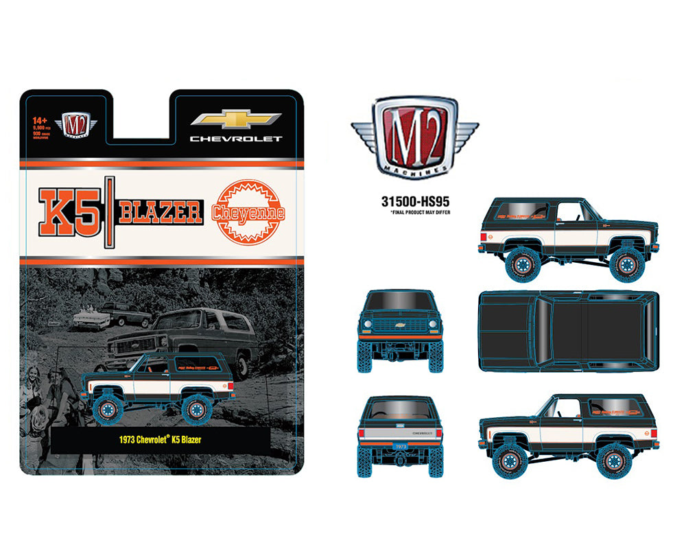 (PRE-ORDER 2026) M2 Machines 1:64 1973 Chevrolet K5 Blazer Special Edition – Hobby Exclusive – 31500-HS95