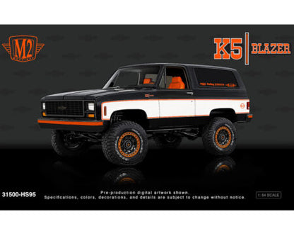 (PRE-ORDER 2026) M2 Machines 1:64 1973 Chevrolet K5 Blazer Special Edition – Hobby Exclusive – 31500-HS95
