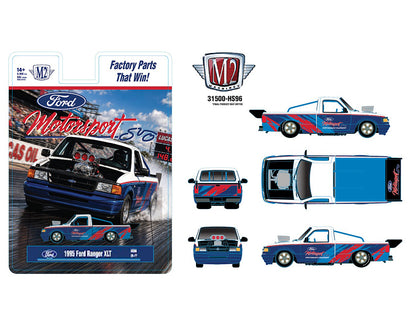 (PRE-ORDER 2027) M2 Machines 1:64 Ford Ranger XLT 1995 – Édition spéciale – Hobby Exclusive – 31500-HS96