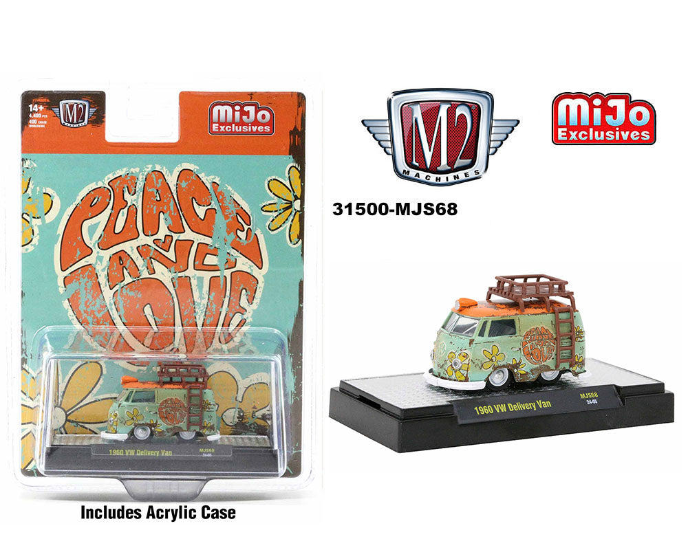 1960 Volkswagen Delivery Peace &amp; Love Weathered