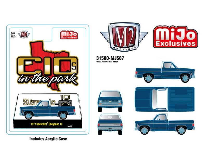 (PRE-0RDER 2025) 1977 Chevrolet Cheyenne 10 (M2 Machines 31500-MJS87)