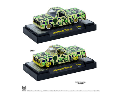 1980 Chevrolet Silverado Custom – Camouflage (M2 Machines-Mijo 31500-MJS93)
