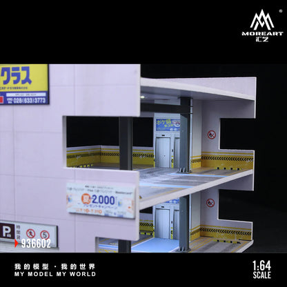 MoreArt 1/64-SCENE B OF A JAPANESE PARKING BUILDING MO936602