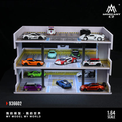 MoreArt 1/64-SCENE B OF A JAPANESE PARKING BUILDING MO936602