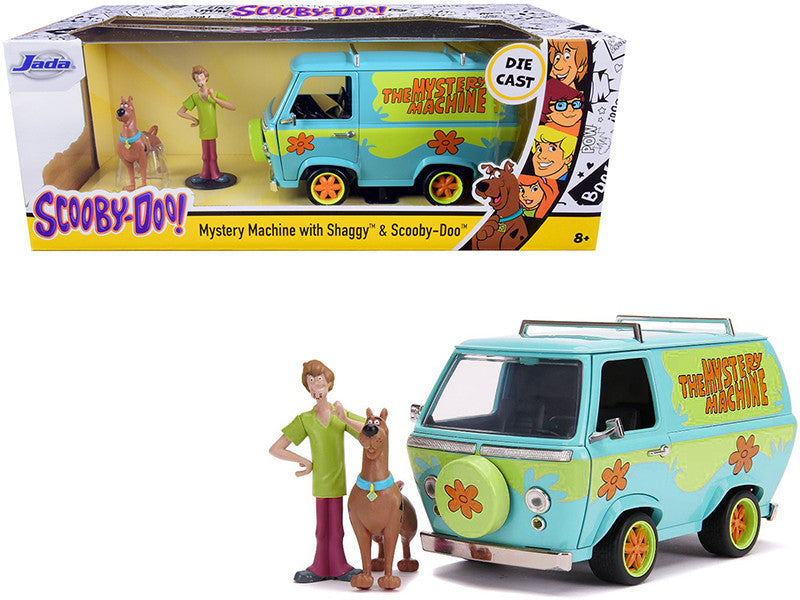The Mystery Machine with Scooby Doo and Shaggy Figure