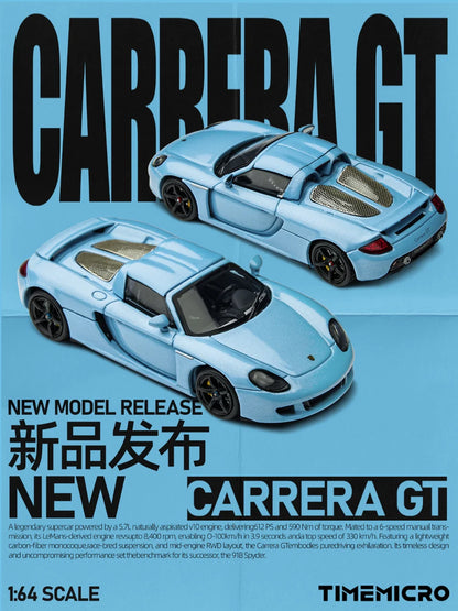 TimeMicro 1/64-Porsche Carrera GT TM645910