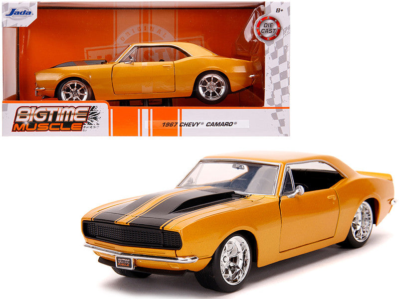 1967 Chevrolet Camaro Orange Metallic with Black Stripes