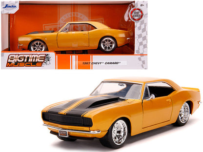 1967 Chevrolet Camaro Orange Metallic with Black Stripes