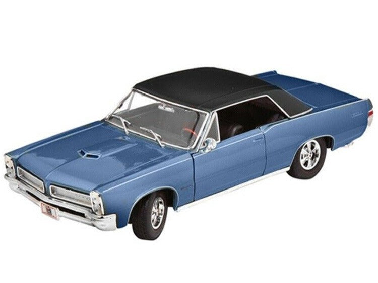 1965 Pontiac GTO Hurst Metallic Blue – Maisto 1:18 (31885/blue-maisto)
