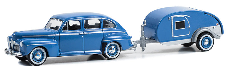1942 Ford Fordor Super Deluxe with Tear Drop Trailer Hitch &amp; Tow Series 30