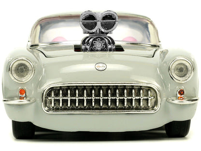 1956 Chevrolet Corvette with Bugs Bunny Figure