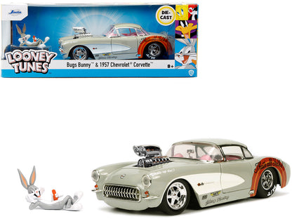 1956 Chevrolet Corvette with Bugs Bunny Figure