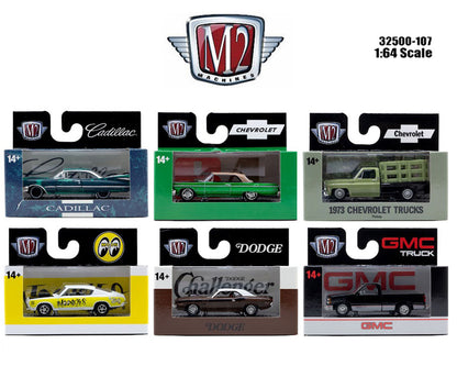 M2 Machines 1:64 Auto-Thentics Series 107 Assortment (32500-107)