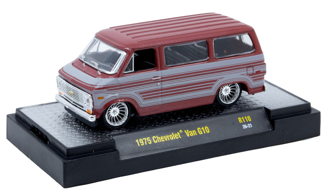 1975 Chevrolet Van G10 – M2 Machines 1:64 Auto-Thentics Release 110 – 32500-110-E