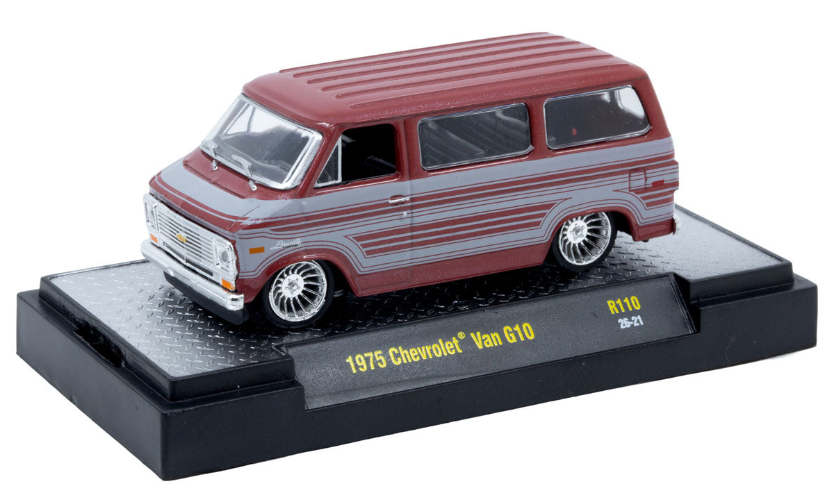 1975 Chevrolet Van G10 – M2 Machines 1:64 Auto-Thentics Release 110 – 32500-110-E