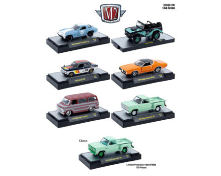 M2 Machines 1:64 Auto-Thentics Release 110 Assortment – 32500-110