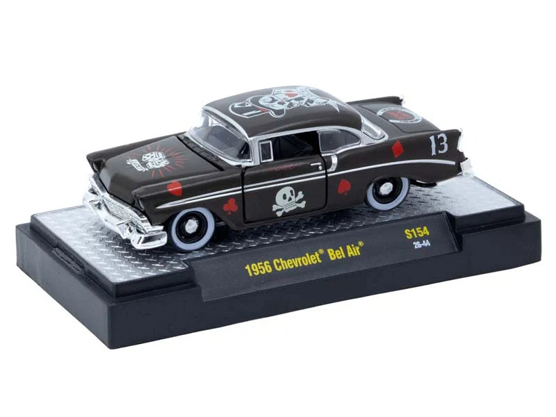 M2 Machines 1:64 Chevrolet Bel Air 1956 – Auto-Thentics Release S154 – 32500-S154-C