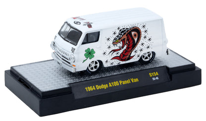 M2 Machines 1:64 Dodge A100 Panel Van 1964 – Auto-Thentics Release S154 – 32500-S154-F