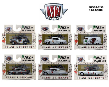(PRE-ORDER 2026) M2 Machines 1:64 Auto-Thentics Release S154 Assortment 32500-S154