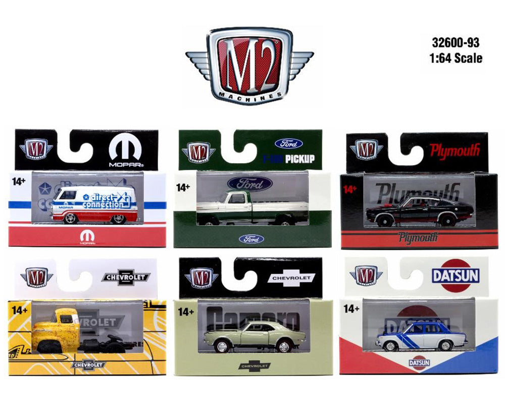 M2 Machines 1:64 Ensemble-Set Detroit-Muscle Release 93 (32600-93)