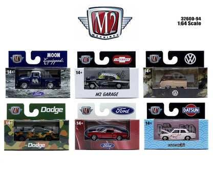 M2 Machines 1:64 Ensemble-Set Detroit-Muscle Release 94 Assortment (32600-94)