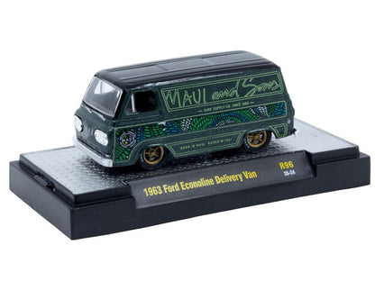 M2 Machines 1:64 Ford Econoline Delivery Van 1963 – Detroit-Muscle Release 96 – 32600-96-A