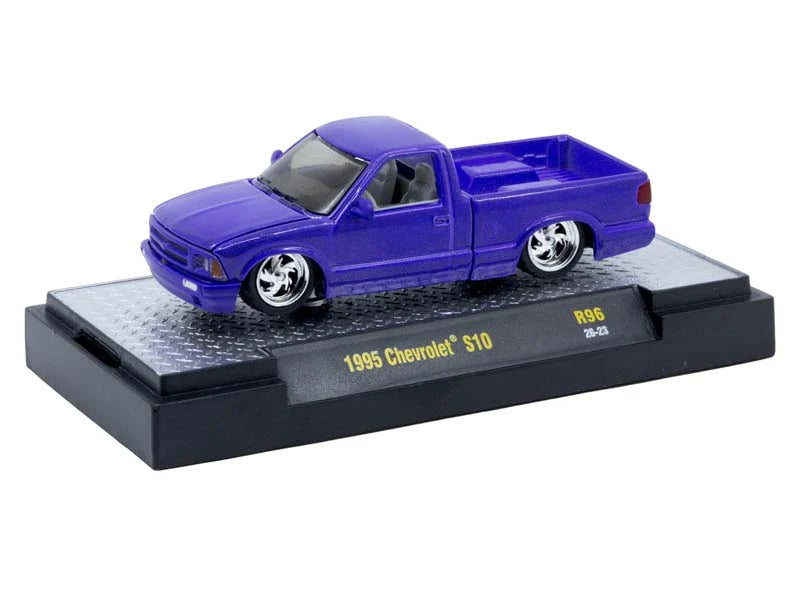 M2 Machines 1:64 1995 Chevrolet S10 – Detroit-Muscle Release 96 – 32600-96-F