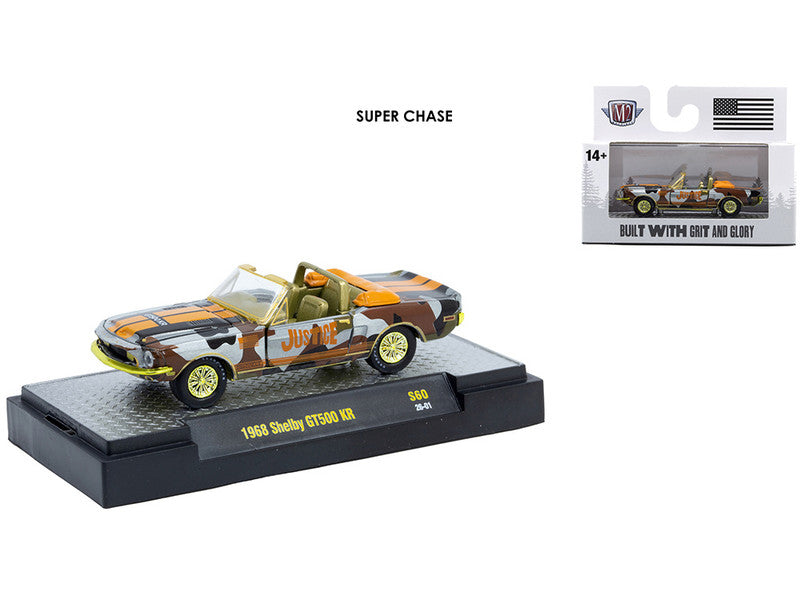 SUPERCHASE CARS 1968 Shelby GT500 KR (SUPERCHASE-32600-S60B) (M2 Machines Detroit-Muscle Series 2026)