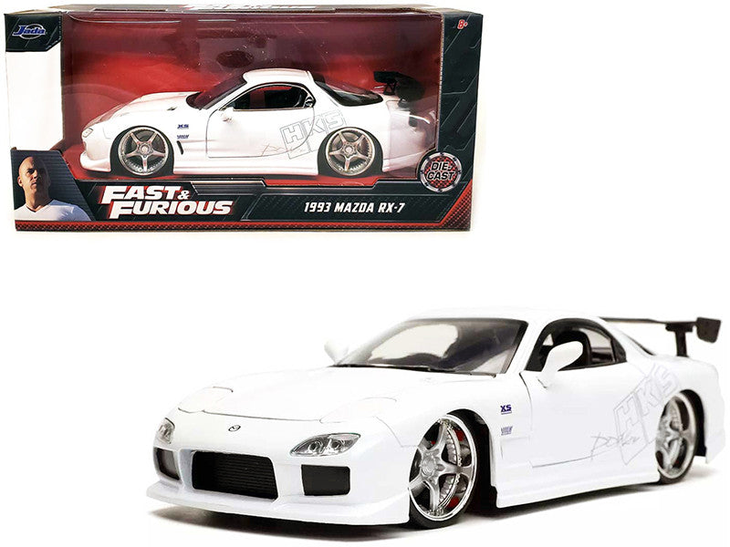 1993 Mazda RX-7 "HKS" White "Fast &amp; Furious"