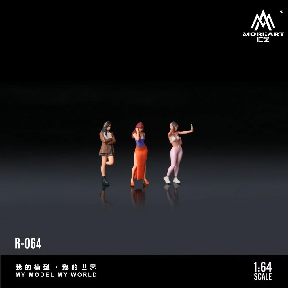 MoreArt 1:64 Diorama ensemble de figurines Beautiful and Charming – MO223064