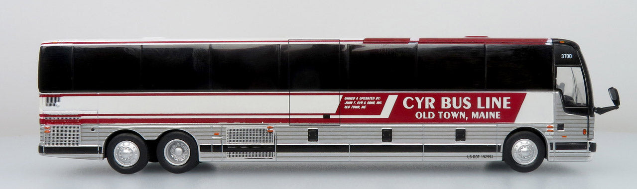 Prevost X345 Coach Bus CYR Bus Line, Farmingdale, Maine