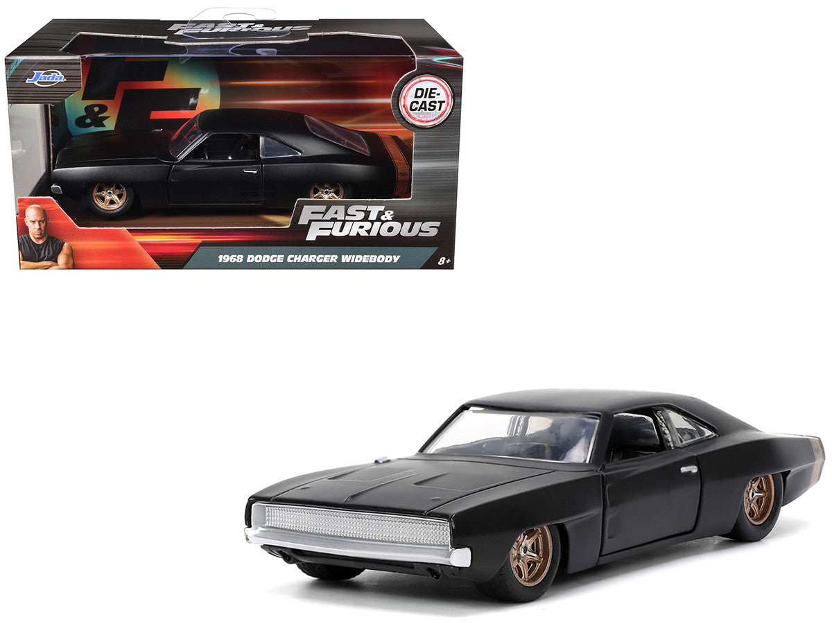 1968 Dodge Charger Widebody Matt Black"F9" (2021) Movie "Fast &amp; Furious"