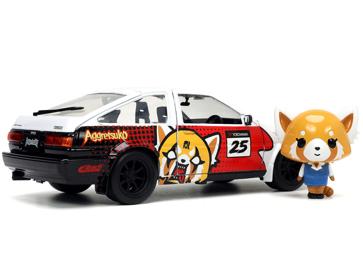 1986 Toyota Trueno with Aggretsuko Figure