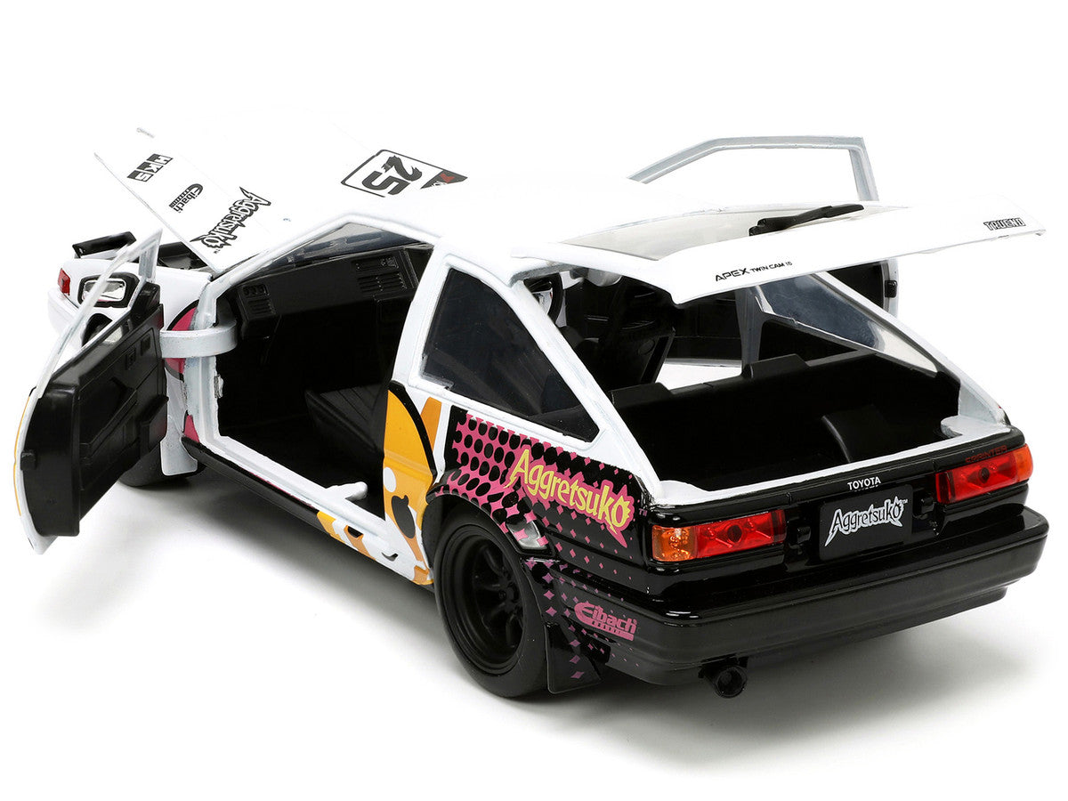 1986 Toyota Trueno with Aggretsuko Figure