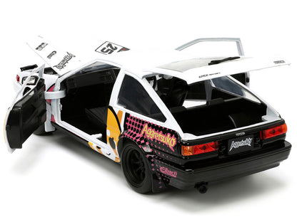 1986 Toyota Trueno with Aggretsuko Figure