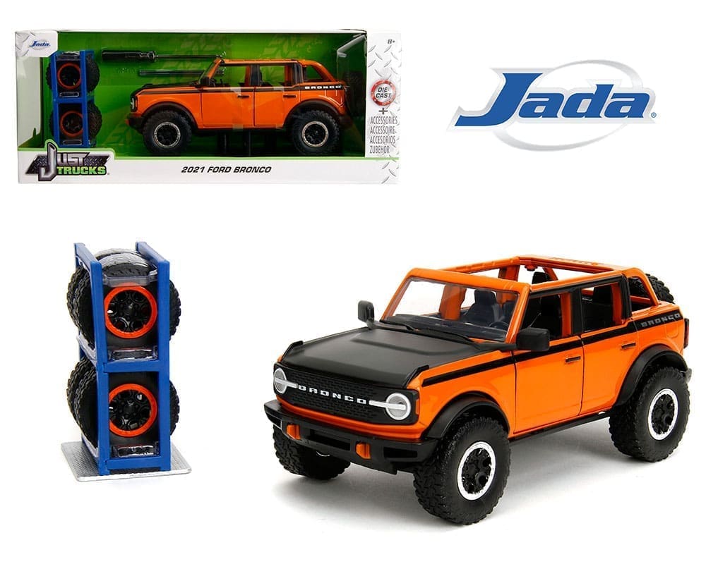 2021 Ford Bronco Open Top – Just Trucks with Rack &amp; Wheels