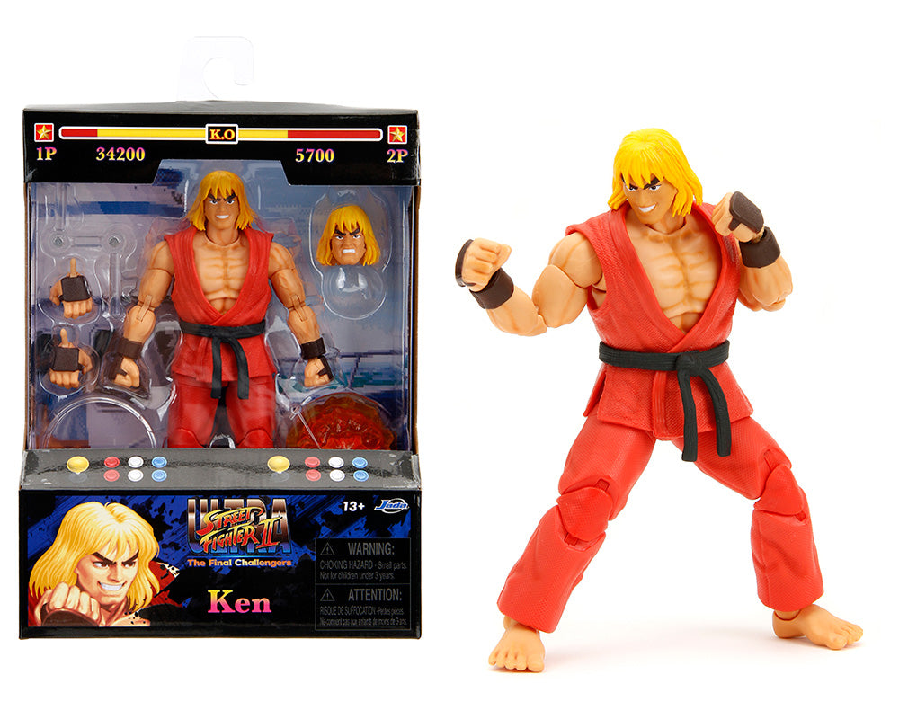 Ken Ultra Street Fighter 2: The Final Challengers 6″ Figure