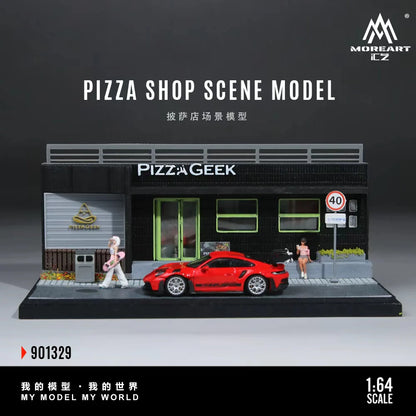 MoreArt Scène de Pizzeria 1:64 MO901329