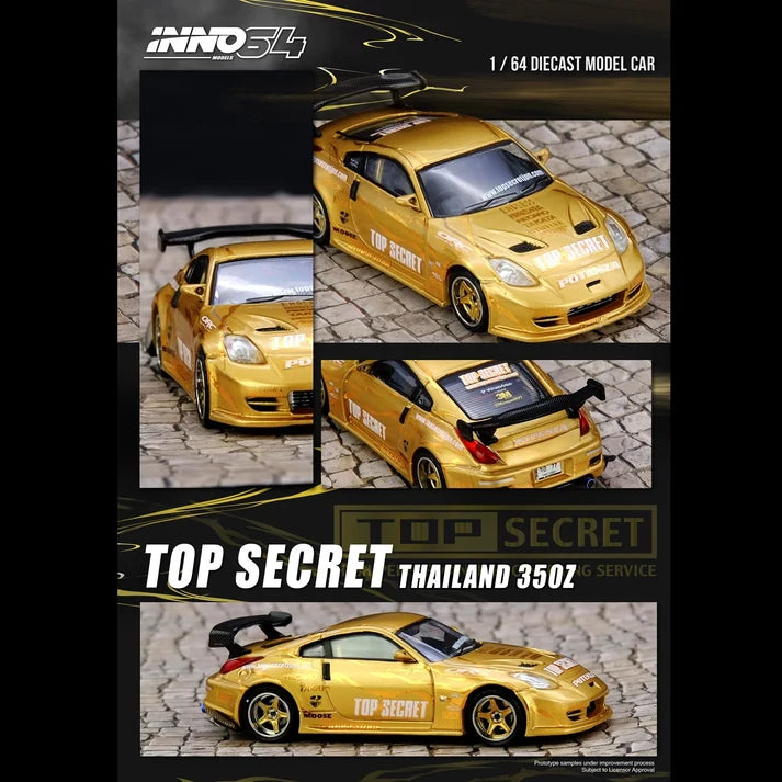 Nissan 350Z TOP SECRET Thailand 1:64 – INNO64 IN64-350ZTST-TSTOS