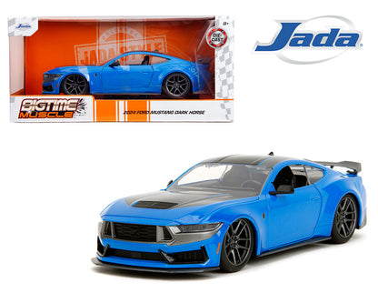 2024 Ford Mustang Dark Horse-(Blue &amp; Black)