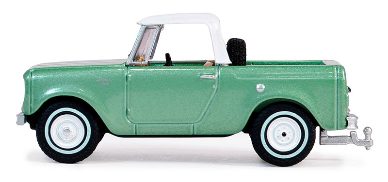 1965 Harvester Scout Half Cab Pickup in Aspen Green