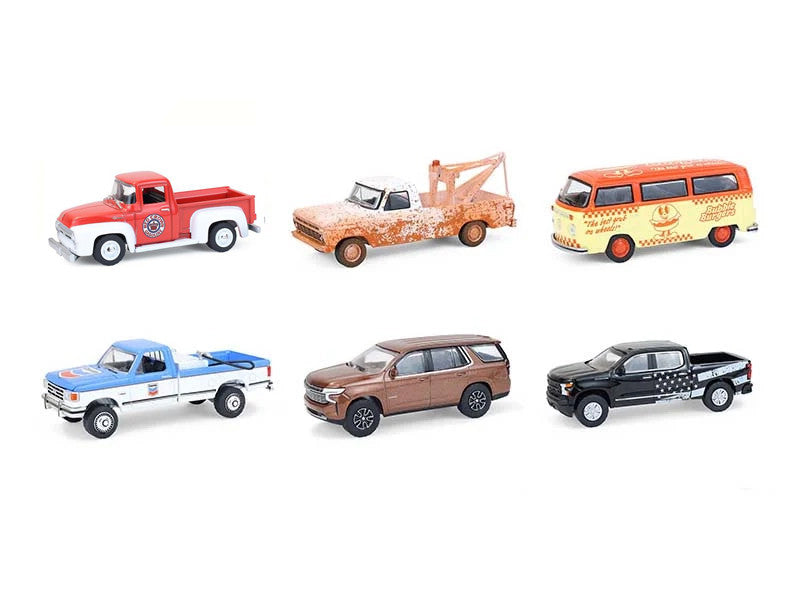 Greenlight-"Blue Collar Collection" Series 14 (6-Piece Assortment) GL35300