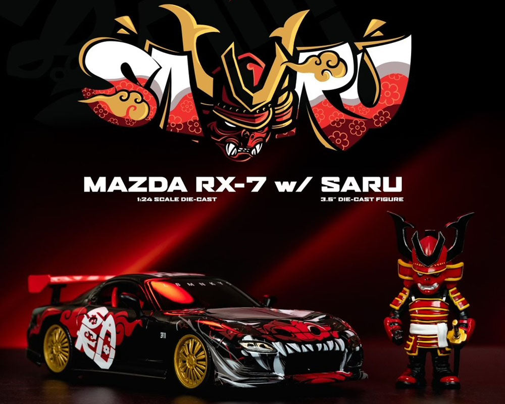 1993 Mazda RX-7 With Saru Figure LAB MONKEYS