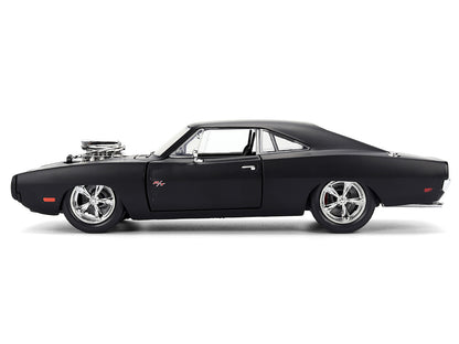 1970 Dodge Charger R/T Matt Black &quot;Fast &amp; Furious&quot; (2009) Movie &quot;Fast &amp; Furious&quot;